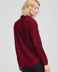 Chico's | No Iron™ Vinstra Scrolls Shirt