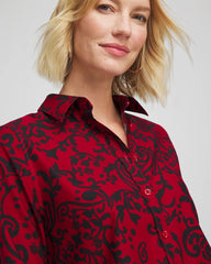 Chico's | No Iron™ Vinstra Scrolls Shirt