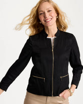 Chico's | Textured Shine Jacket