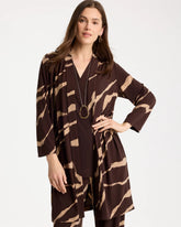 Chico's | Travelers™ Knit Animal Print Duster Cardigan