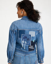 Chico's | Denim Parrot Pocket Jacket
