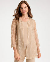 Chico's | Travelers™ Sheer Embroidered Cardigan