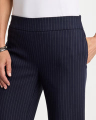 Chico's | Brigitte™ Straight Pinstripe Cropped Pants
