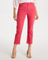 Chico's | Girlfriend Roll Cuff Crop Jeans