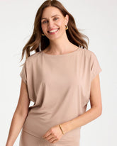 Chico's | Travelers™ Palm Embossed Knit Top