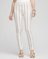 Chico's | Petite Brigitte™ Striped Ankle Pants