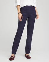 Chico's | Shadow Stripe Brigitte™ Slim Pull-On Pants
