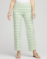 Chico's | Brigitte™ Wide Leg Plaid Cropped Pants