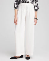 Chico's | Crepe Pleated Relaxed Pants