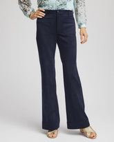 Chico's | Faux Suede Bootcut Ankle Pants