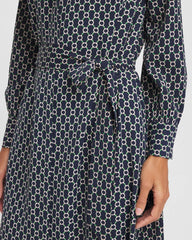 Chico's | Chain Print Maxi Shirtdress