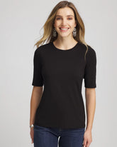 Chico's | Elbow Sleeve Tee