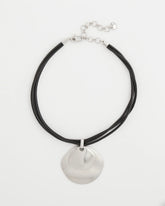Chico's | Silver Pendant On Cord