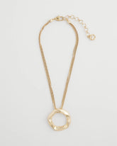 Chico's | Short Circle Pendant