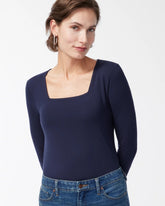 Chico's | Touch of Cool™ Square Neck Tee