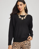 Chico's | Ella Boatneck Pullover Sweater