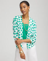 Chico's | Polka-Dot Summer Romance Short Cardigan