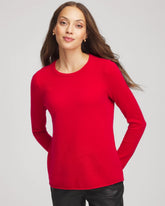 Chico's | Crewneck Cashmere Pullover Sweater