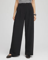Chico's | Crepe Pleated Relaxed Pants