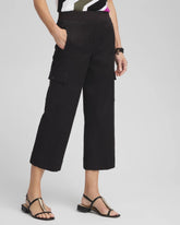 Chico's | Cargo Straight Leg Cropped Pants