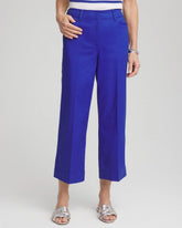 Chico's | Lightweight Relaxed Straight Cropped Pants