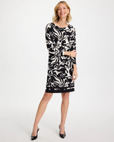 Chico's | Jersey Knit Boatneck Shift Dress