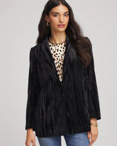 Chico's | Velvet Shawl Collar Blazer