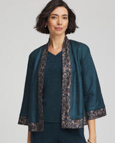 Chico's | Travelers™ Collection Crystal Crushed Reversible Jacket