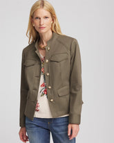 Chico's | Peplum Field Jacket