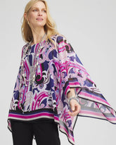 Chico's | Travelers™ Paisley Chiffon Layered Top
