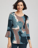 Chico's | Travelers™ Crystal Flounce Sleeve Tunic