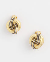 Chico's | No Droop™ Gold Knot Clip-On Earrings