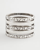 Chico's | Silver Island Metals Cuff Bracelet
