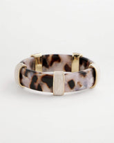 Chico's | Tortoise Spider Lily Stretch Bangle