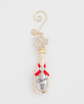 Chico's | Champagne Bottle Ornament