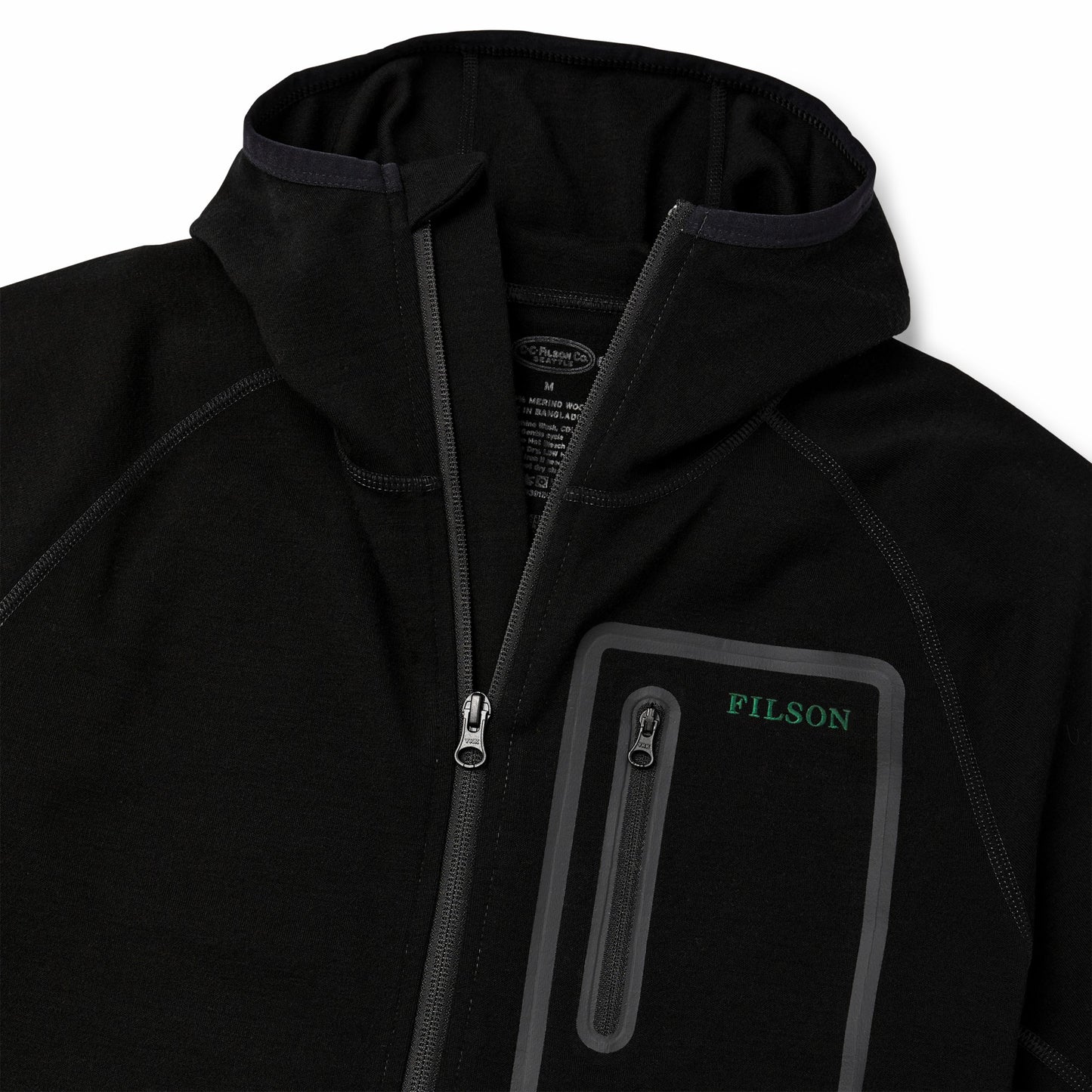 Filson Men 400G Merino Hoodie
– Filson