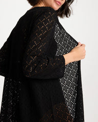 Chico's | Long Knit Swim Cover-Up