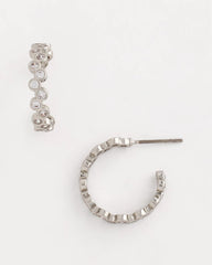 Chico's | No Droop® Silvertone Hoop Earrings