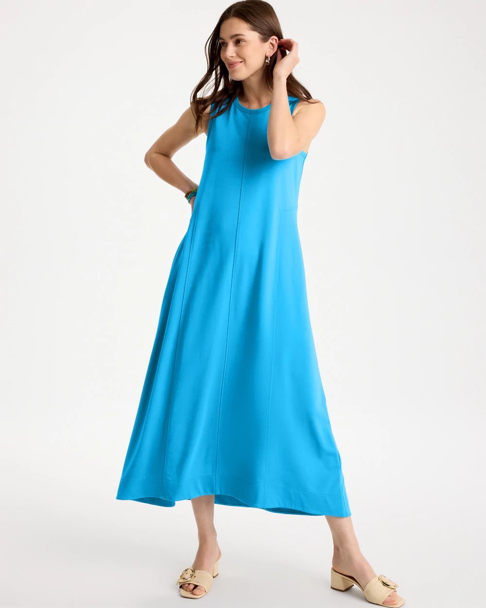 Chico's | Jersey Knit Maxi Dress