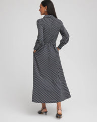 Chico's | Chain Print Maxi Shirtdress