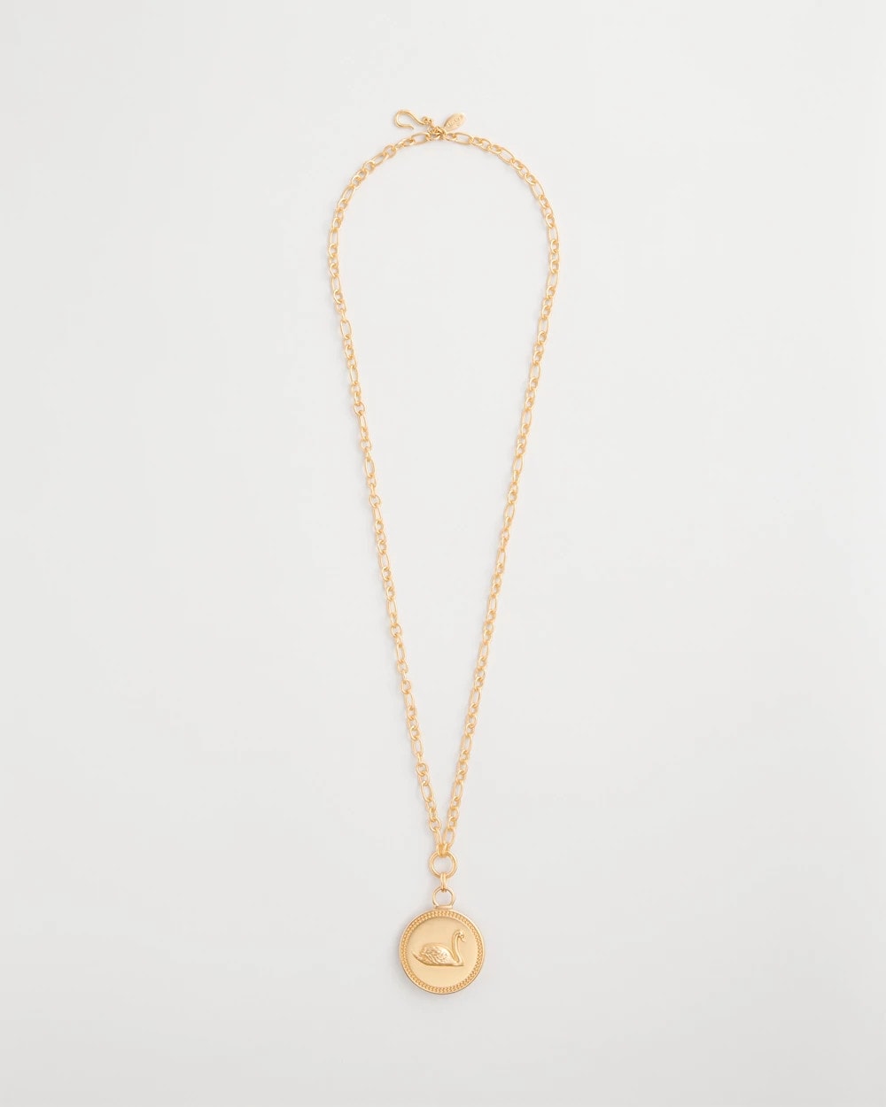 Chico's | Reversible Swan Pendant Necklace
