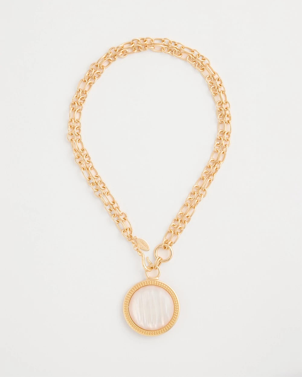 Chico's | Reversible Swan Pendant Necklace