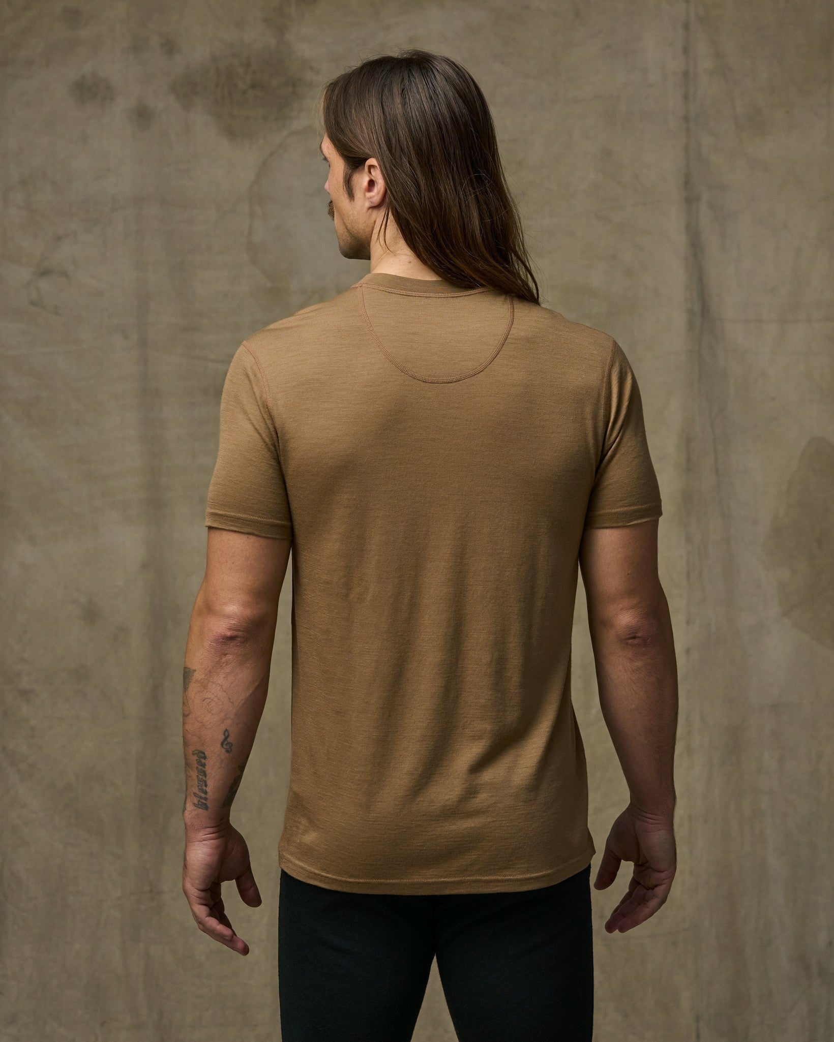 Filson Men Men's 210G Merino Wool Short Sleeve Crewneck Base Layer