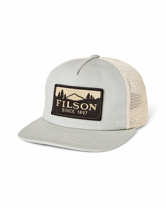Filson Gear Scenic Trucker Mesh Cap - Sage / Khaki