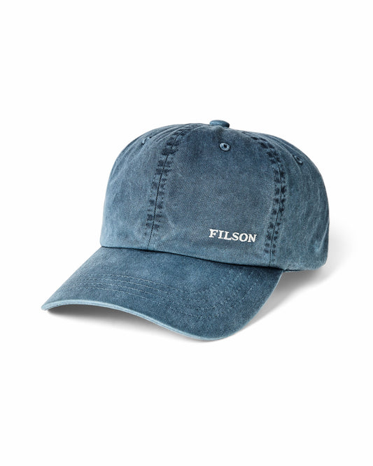 Filson Gear Washed Low-profile Logger Cap - Washed Blue